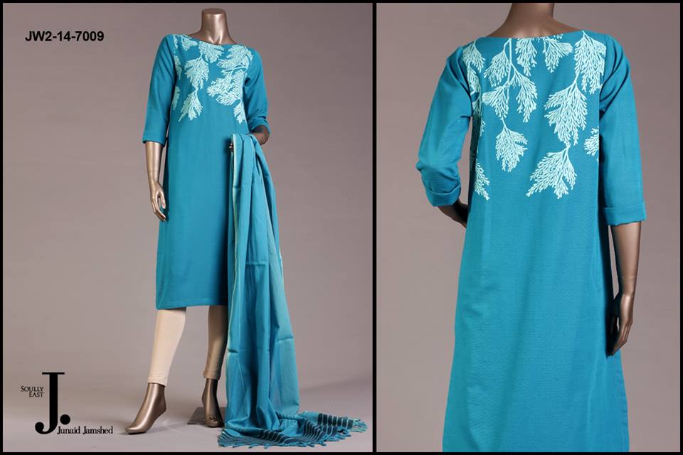 J. Junaid Jamshed Latest Pret Wear Fancy Dresses Collection for Women 2015-2016 (19)