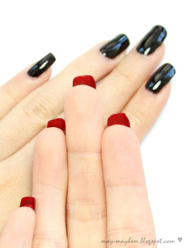 LOUBOUTIN INSPIRED NAIL ARTS - romantic nail art designsBest & Beautiful Nail Art Designs & Ideas to Spice up your Valentines Day (4)