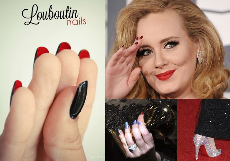 LOUBOUTIN INSPIRED NAIL ARTS - romantic nail art designsBest & Beautiful Nail Art Designs & Ideas to Spice up your Valentines Day (5)