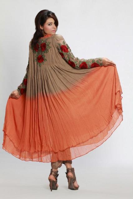 Latest Collection of Air Line Frock Dresses designs & shirts styles for Women 2015-2016 (34)