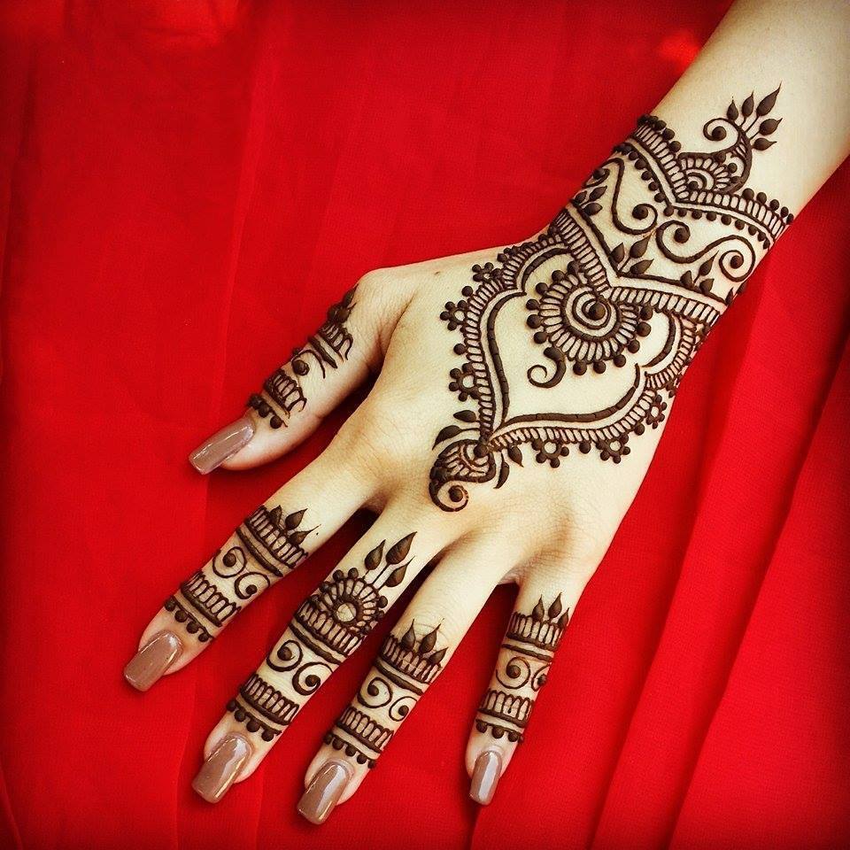 Stylish & Trendy Arabic Mehandi Designs Collection for Hands & Feet 2015-2016 (6)