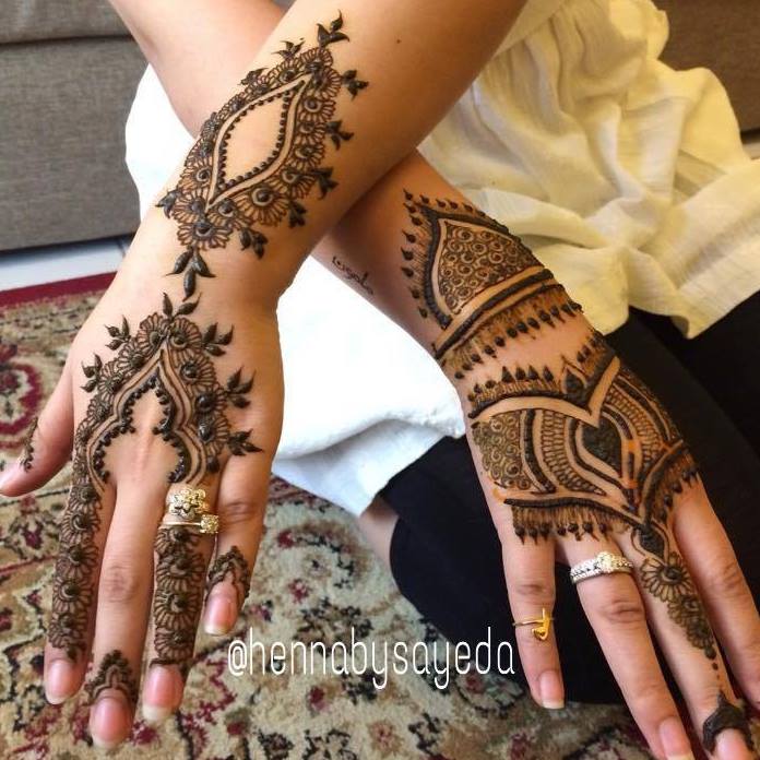 Stylish Trendy Arabic Mehndi Designs Collection