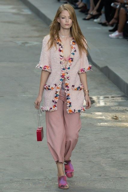 CHANEL Spring Summer Collection Haute Couture Fashion Show Ready To Wear Dresses 2015 (7)