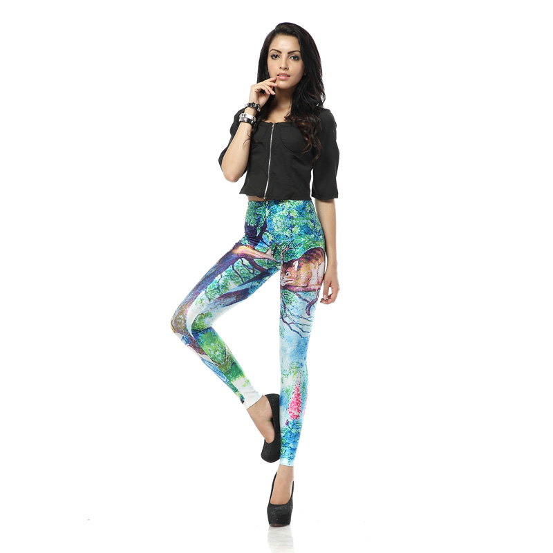 Latest Collection of Printed Embroidered Ladies Tights, Capri Pants & Leggings Designs 2015-2016 (1)