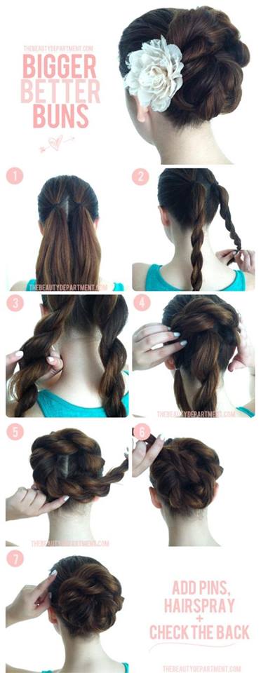 Step By Step Best Party Wear Hairstyles Tutorial Looks & Ideas with Pictures (21)