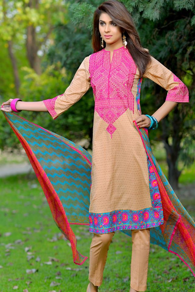 Colorful Printed & Embroidered Dresses by Nimsay Summer Collection 2015-2016 (10)