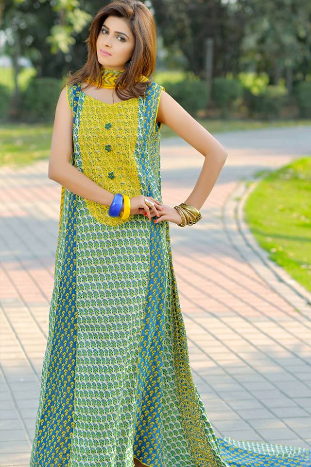 Colorful Printed & Embroidered Dresses by Nimsay Summer Collection 2015-2016 (18)