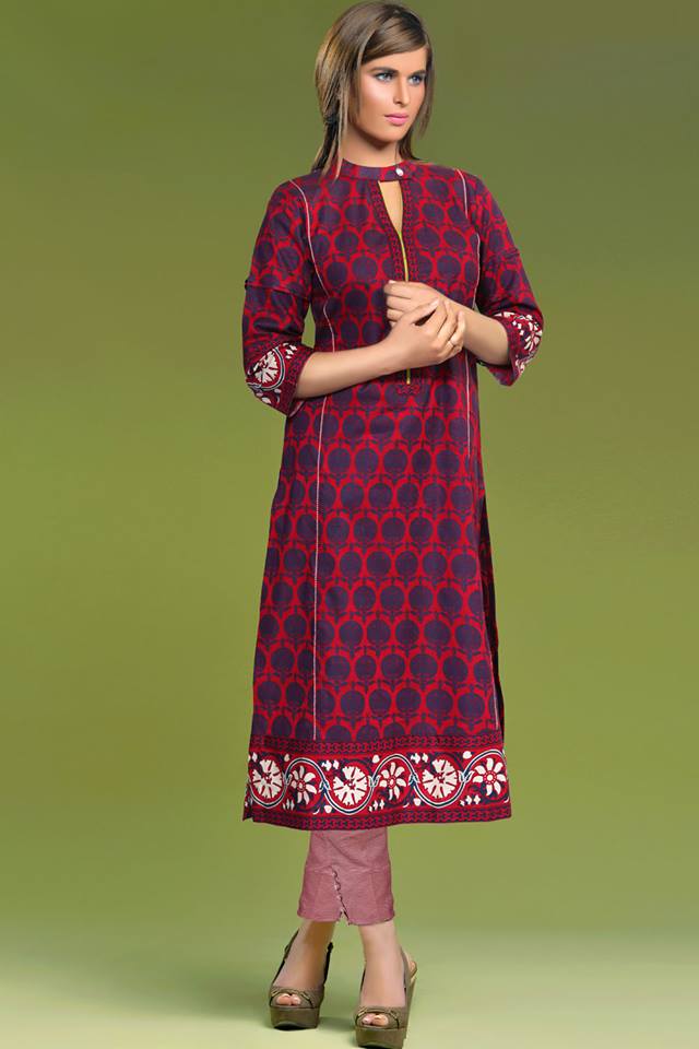 Colorful Printed & Embroidered Dresses by Nimsay Summer Collection 2015-2016 (2)