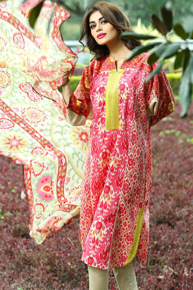 Colorful Printed & Embroidered Dresses by Nimsay Summer Collection 2015-2016 (6)