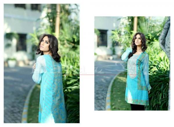 Lala Textiles Embroidered lawn Dresses Kurtis Summer Spring collection 2015-2016 (21)