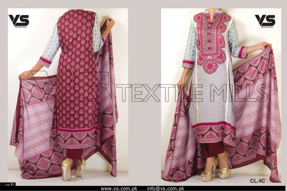 VS Textile Mills Vadiwala Classic Lawn Embroidered Chiffon Collection 2015-2016 (16)