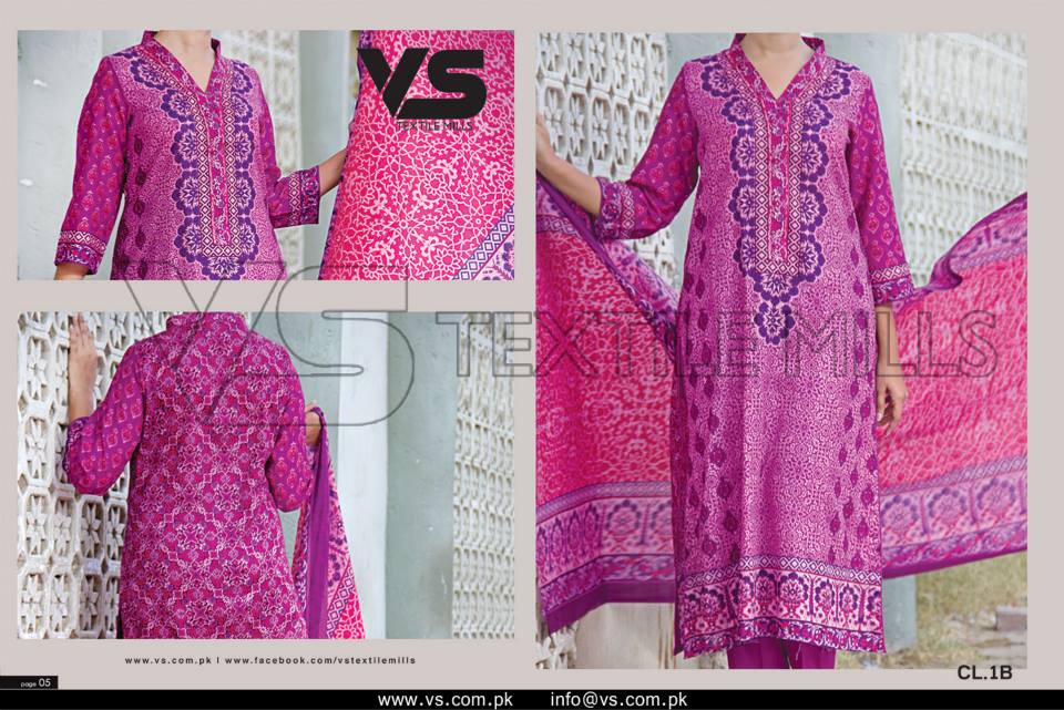 VS Textile Mills Vadiwala Classic Lawn Embroidered Chiffon Collection 2015-2016 (34)
