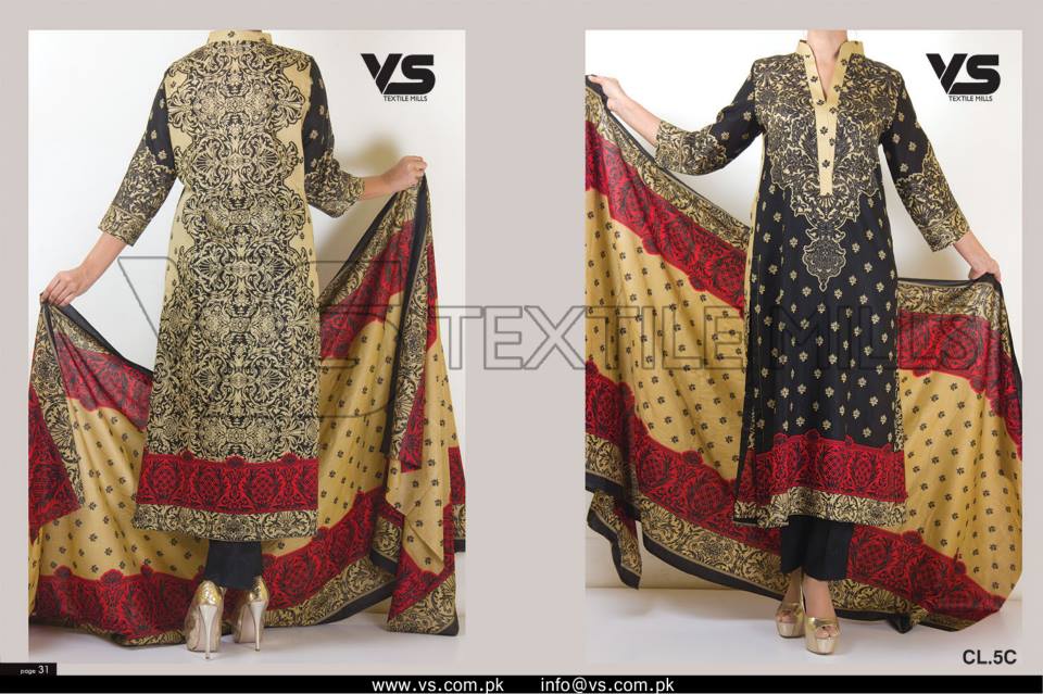 VS Textile Mills Vadiwala Classic Lawn Embroidered Chiffon Collection 2015-2016 (35)