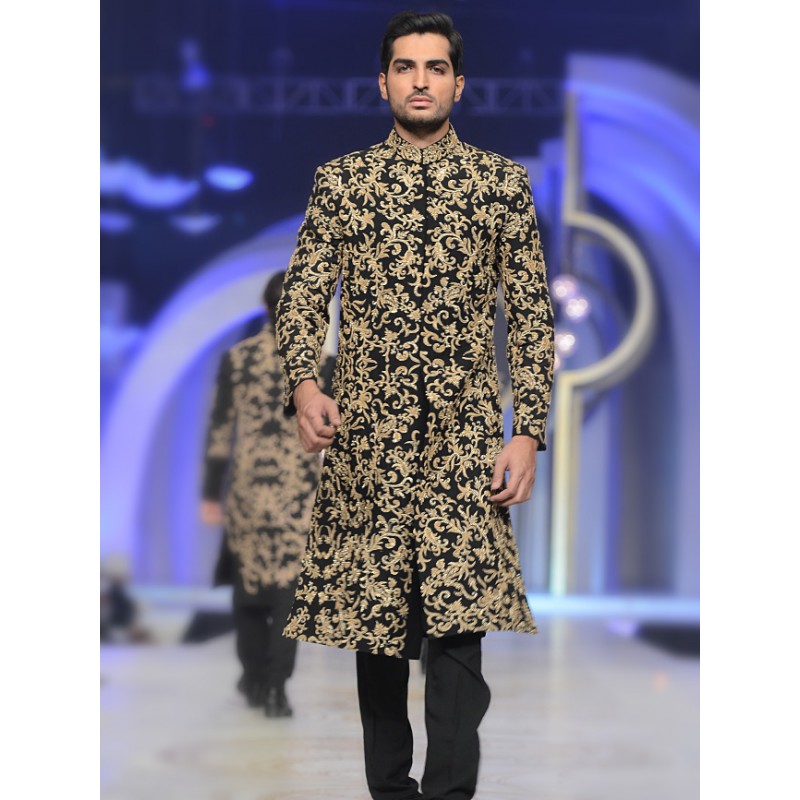 HSY Men Wedding Dresses Sherwani Designs Collection 2015-2016 (3)
