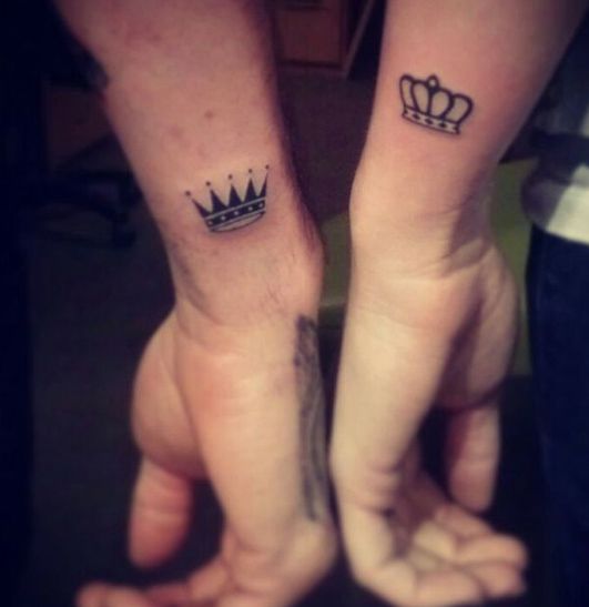 Cute Tattoo Design Ideas For Couples Matching with Meanings (2)