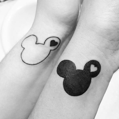 Cute Tattoo Design Ideas For Couples Matching with Meanings (6)