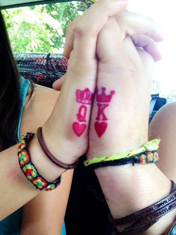Cute Tattoo Design Ideas For Couples Matching with Meanings (8)