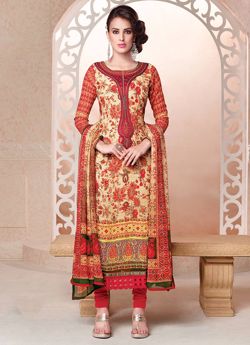 Indian Party Wears Salwar Kameez Collection 2015-2016 (10)