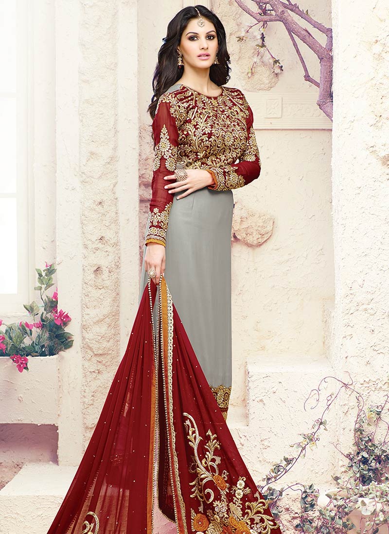 Indian Party Wears Salwar Kameez Collection 2015-2016 (14)