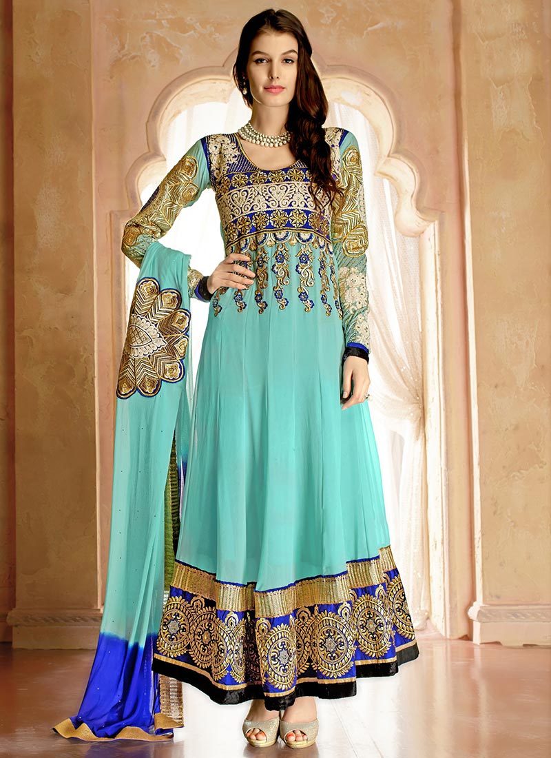 Indian Party Wears Salwar Kameez Collection 2015-2016 (30)