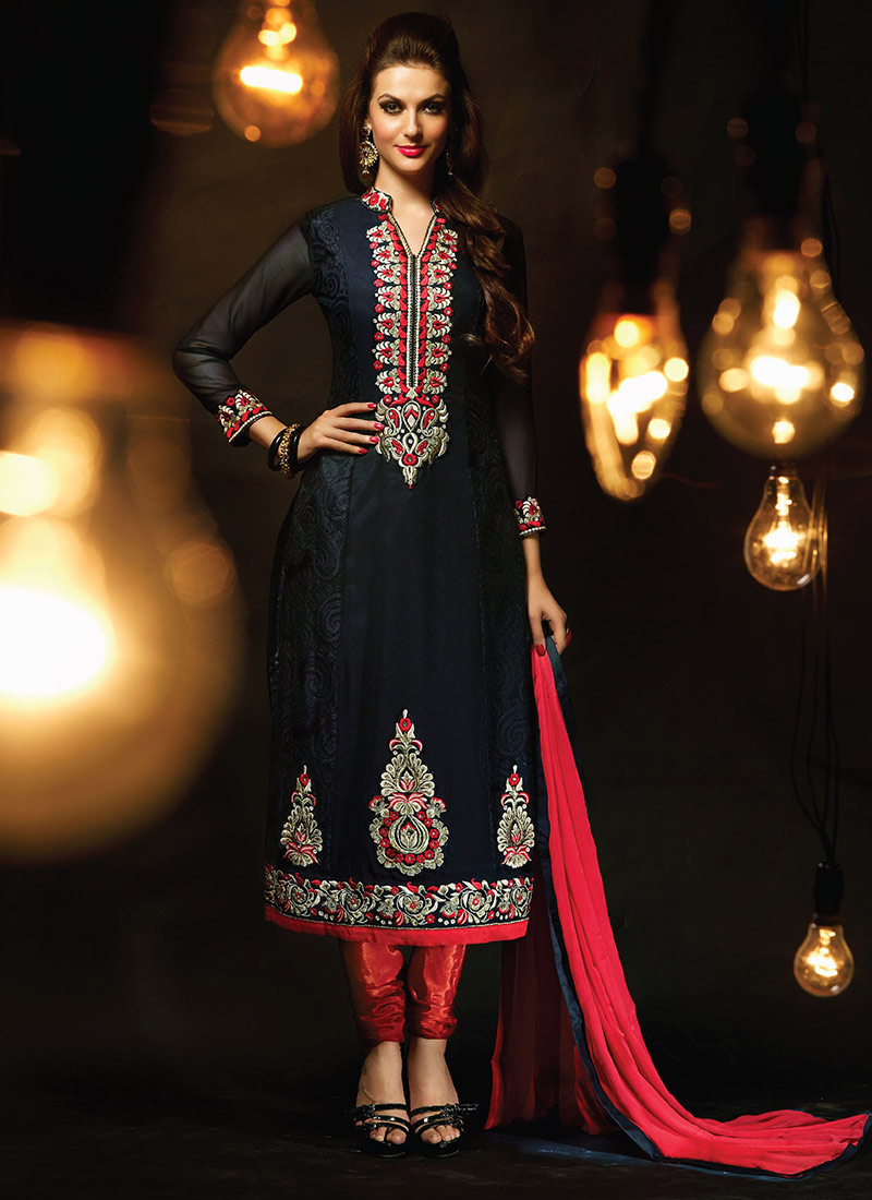 Indian Party Wears Salwar Kameez Collection 2015-2016 (31)