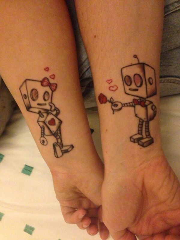 Love forever meaningful tattoo for couples