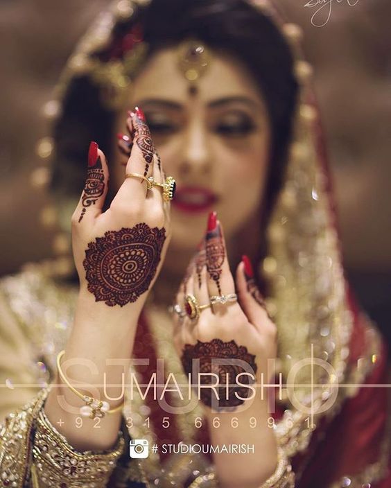 Latest Bridal Mehandi Designs Trends for Weddings (4)