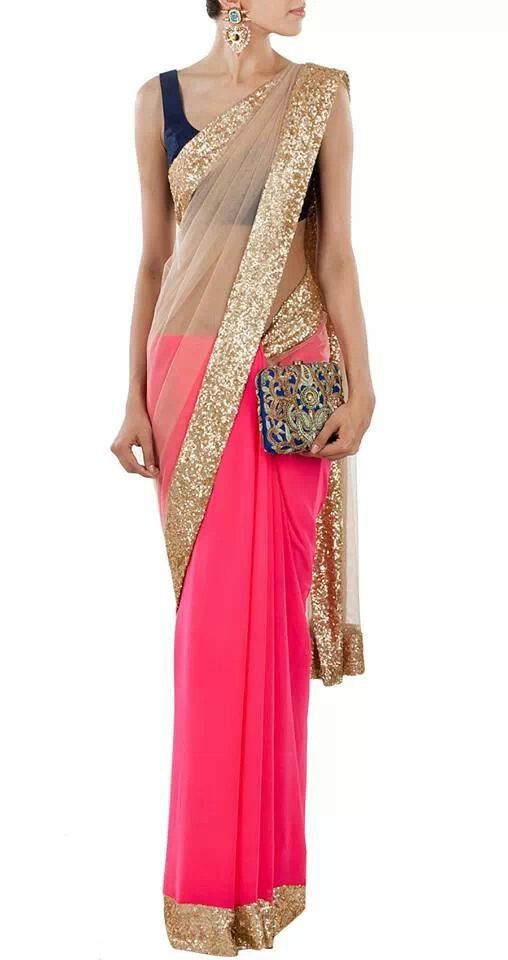 Mahish Malhotra Designer Saree Trends & Designs Collection 2016-2017 (16)