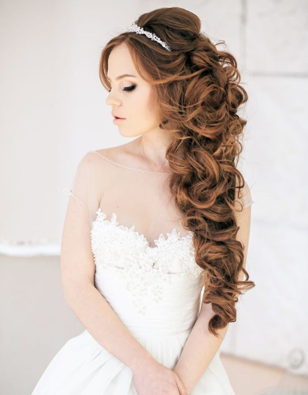 down-wedding-hairstyles-for-long-hairs-with-bridal-headpieces
