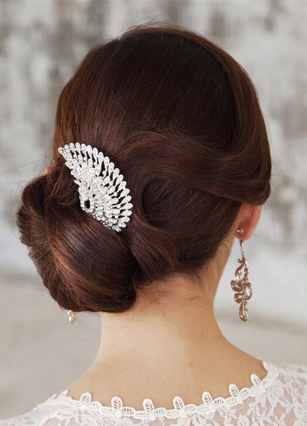 unique-peacock-inspired-crystal-bridal-headpieces-for-updo-wedding-hairstyles