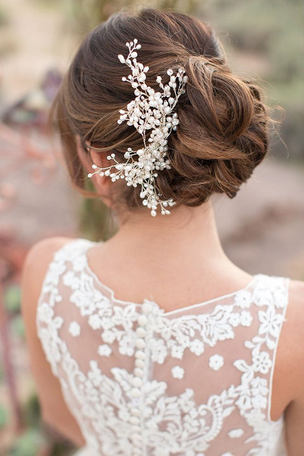 wedding-updo-hairstyles-with-pearl-bridal-headpieces