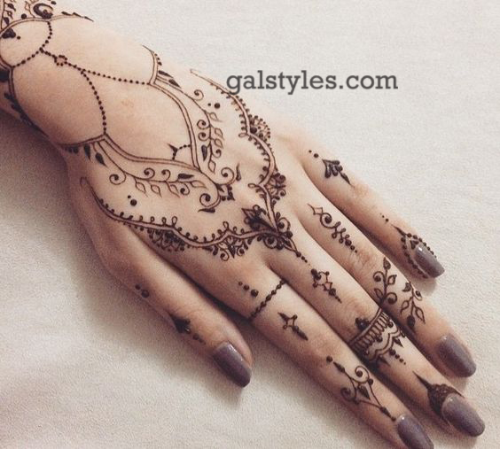 Simple & Best Eid Mehndi Designs 2020 Collection for Girls - Galstyles.com