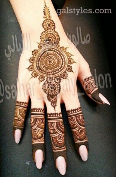 Simple Best Eid Mehndi Designs 2020 Collection For Girls