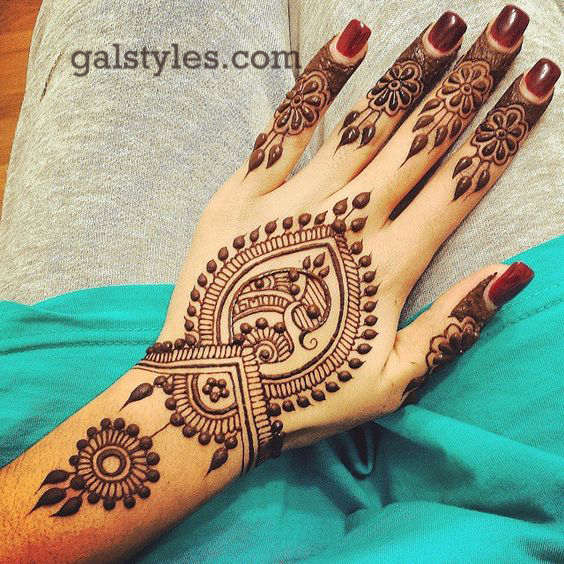 Simple & Best Eid Mehndi Designs 2020 Collection for Girls - Galstyles.com