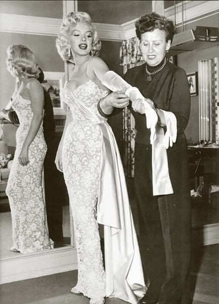 Marilyn Monroe wedding gown