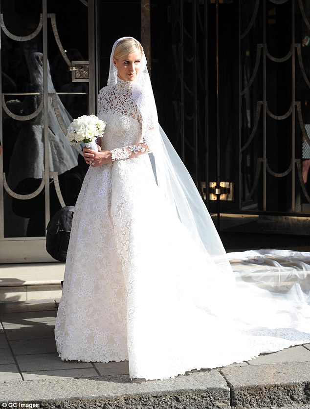 Nicky Hilton wedding gown