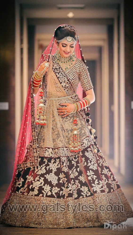 Latest Indian  Bridal  Dresses  Designs Trends 2019  