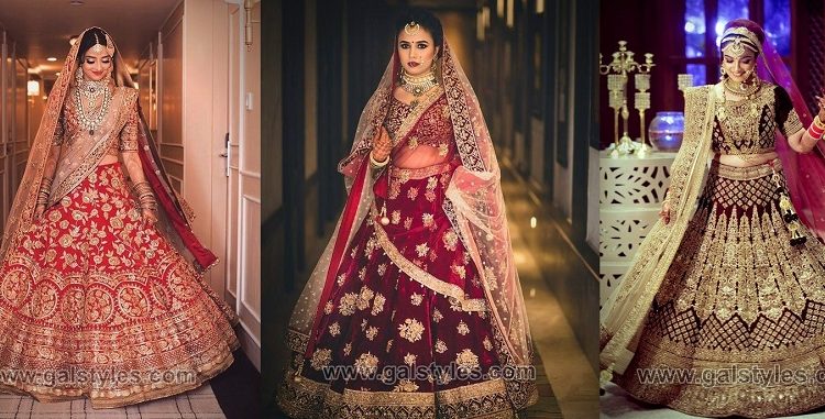 Latest Indian  Bridal  Dresses  Designs Trends  2019 19 