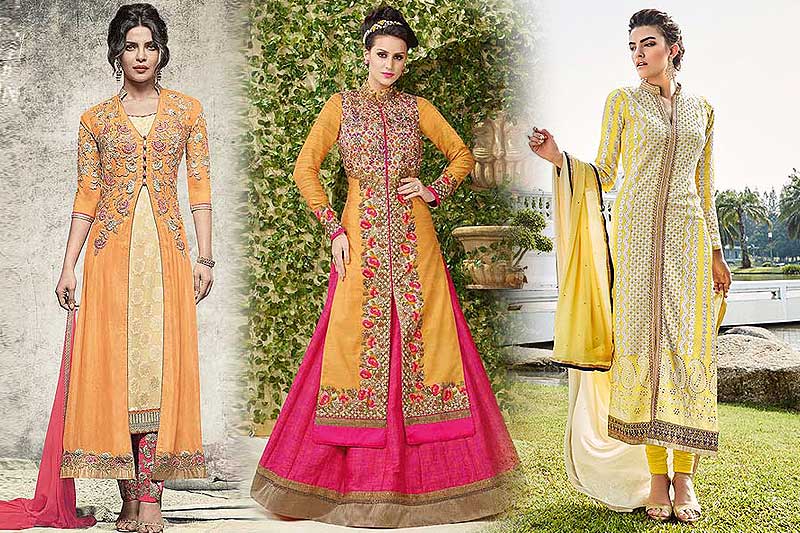 5 Different Indian Dresses Styles in the colour “Yellow” for Spring