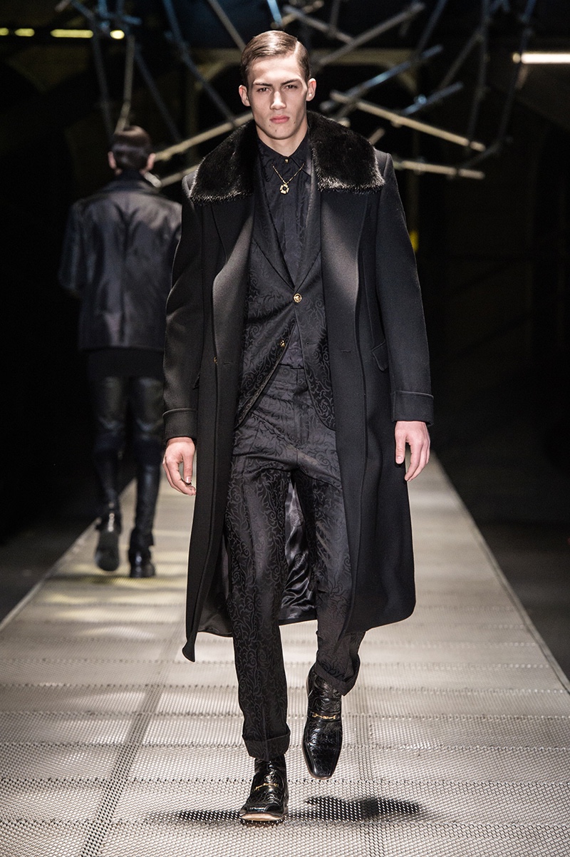 versace men jumpsuit