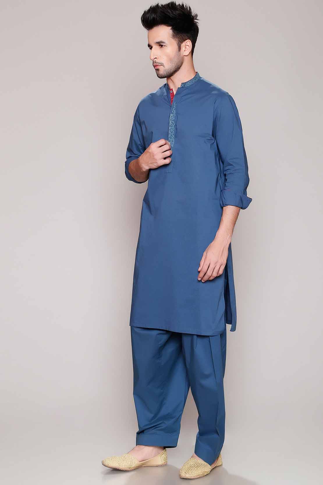 Latest Men Modern Kurta Styles Designs Collection 2022 by Chinyere