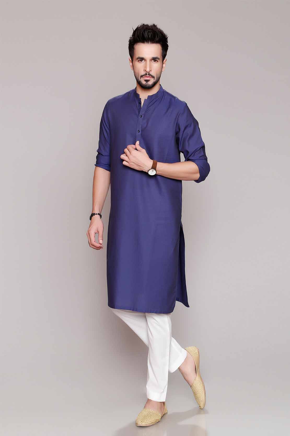 Latest Men Modern Kurta Styles Designs Collection 2019 by Chinyere
