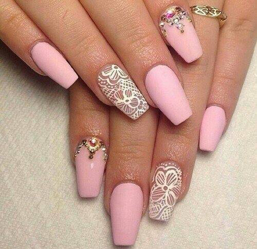 ballerina nail shape- How to Pick Best Nail Shape for Fingers- 9 Amazing Nail Shapes Guide (3)