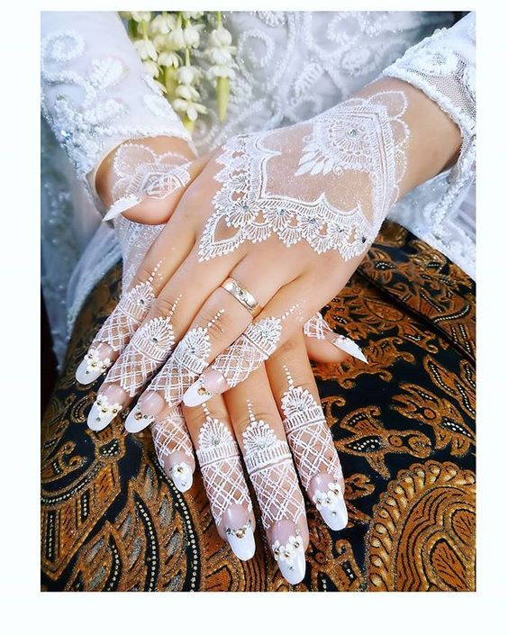 Latest White Henna Designs Tattoo Trends Collection 2020 2021