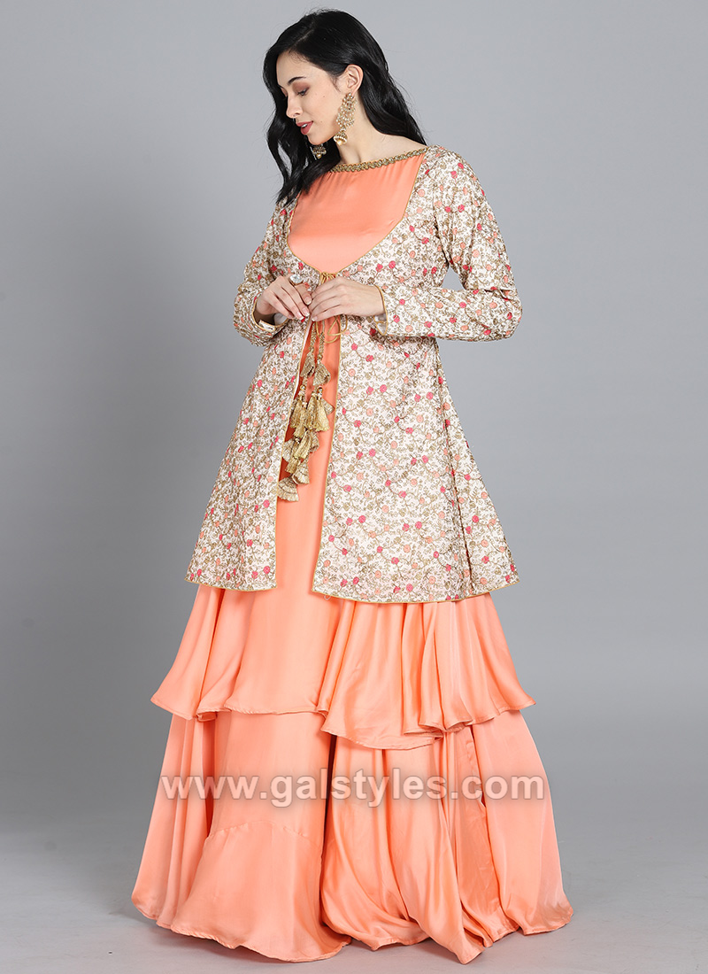 Indian Long Jacket Style Frocks