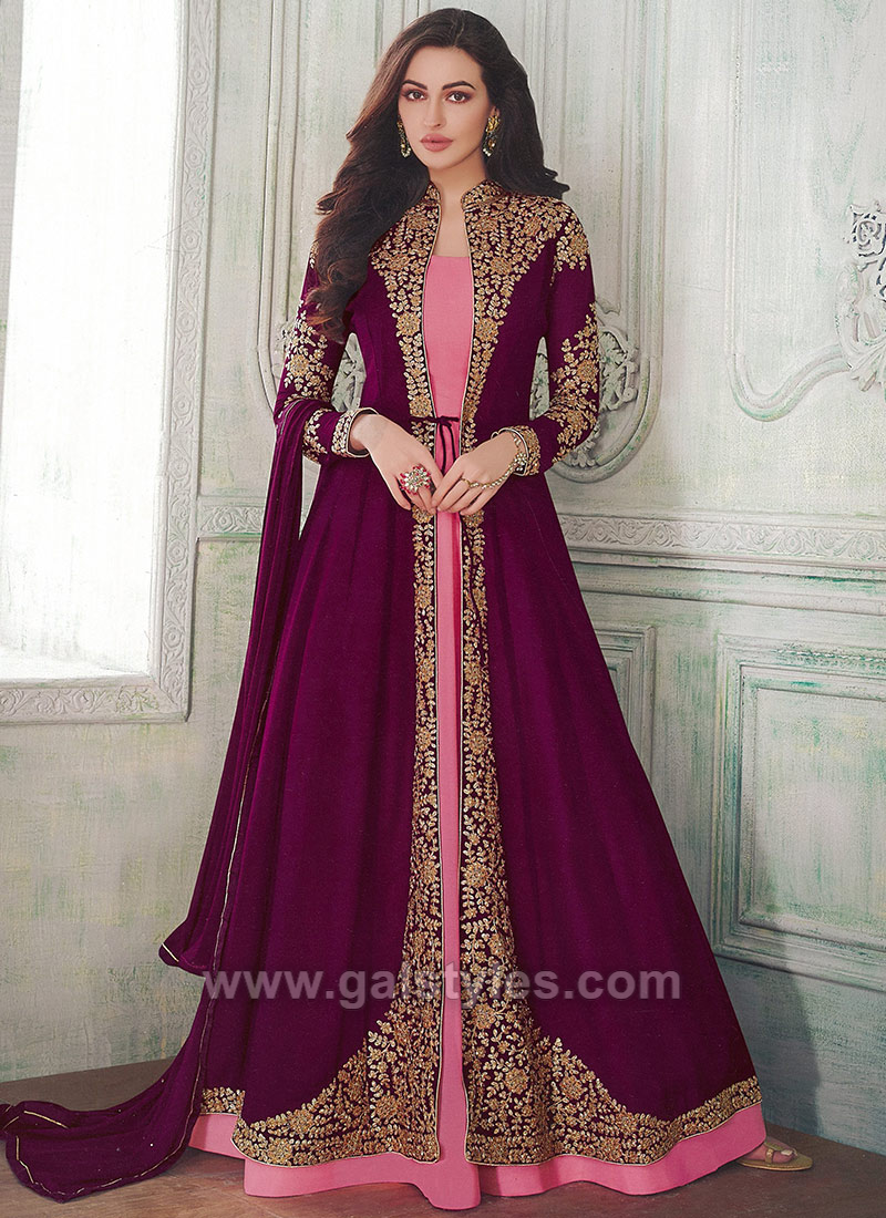 Indian Long Jacket Style Dresses