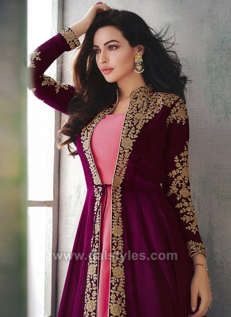 gown with jacket