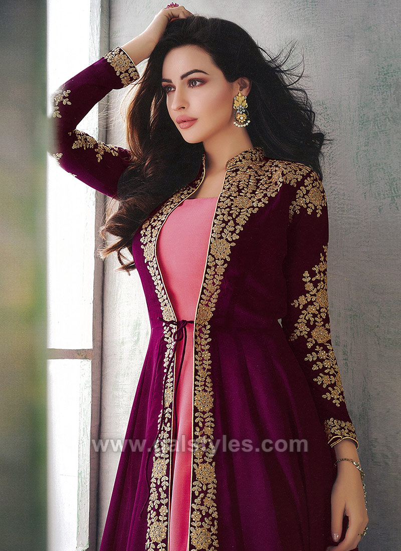 Indian Long Jacket Style Dresses