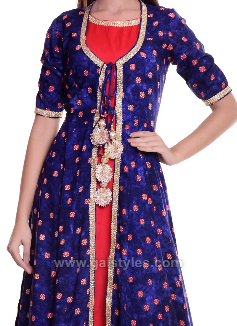 Indian Jacket Style Dresses