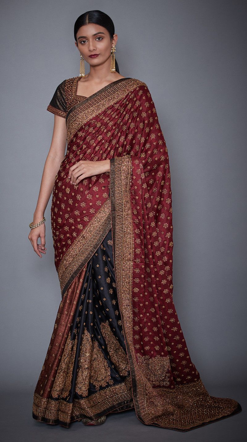 Latest Printed Embroidered Indian Sarees Designs